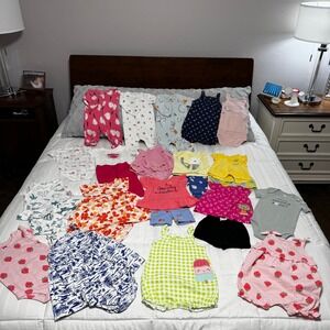 Lot of Baby Girl Clothes, 9 Months, 27 Pieces - Carter's, Target & More!